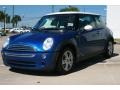 2006 Hyper Blue Metallic Mini Cooper Hardtop  photo #3