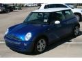 2006 Hyper Blue Metallic Mini Cooper Hardtop  photo #9