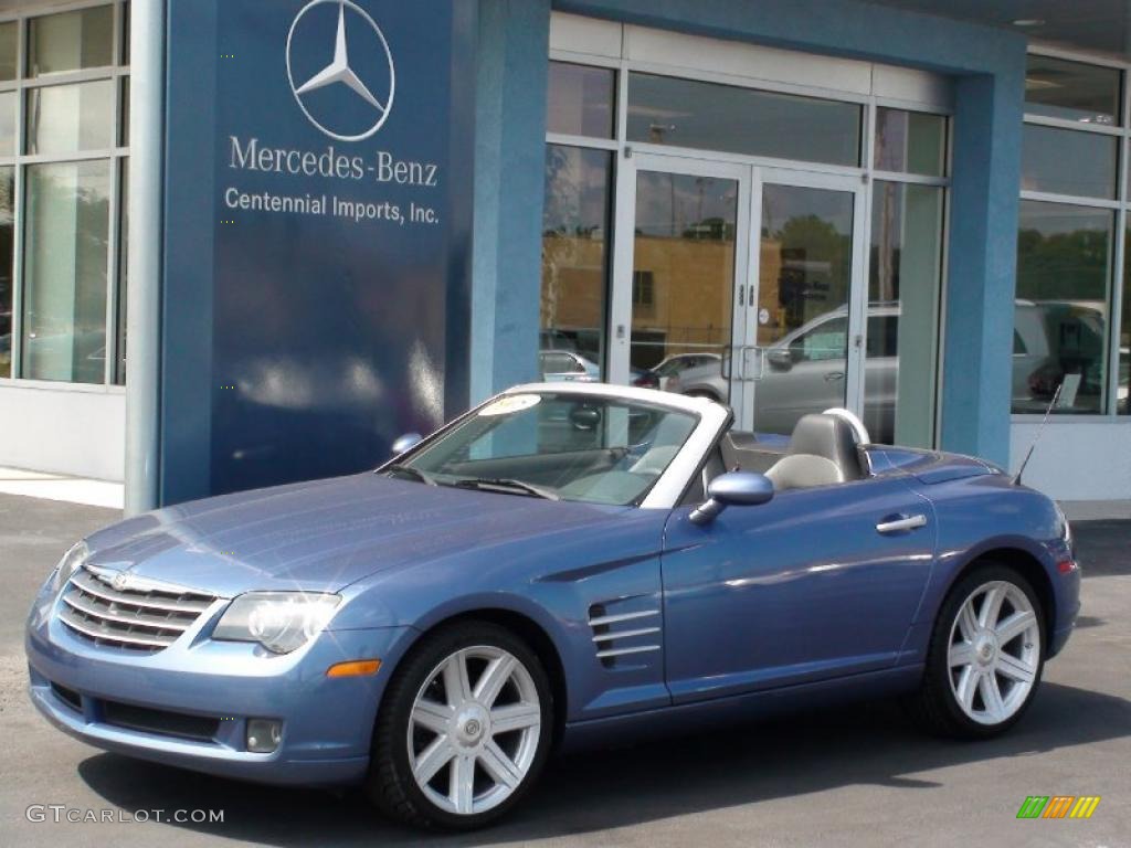 2005 Crossfire Limited Roadster - Aero Blue Pearlcoat / Dark Slate Grey/Medium Slate Grey photo #1