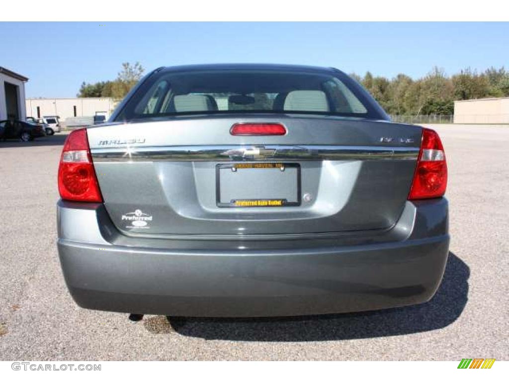 2006 Malibu LT V6 Sedan - Medium Gray Metallic / Ebony Black photo #4