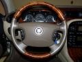 Champagne/Mocha 2008 Jaguar XJ XJ8 L Steering Wheel