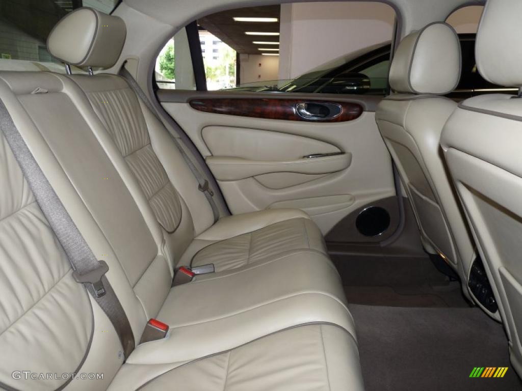 Champagne/Mocha Interior 2008 Jaguar XJ XJ8 L Photo #37325539
