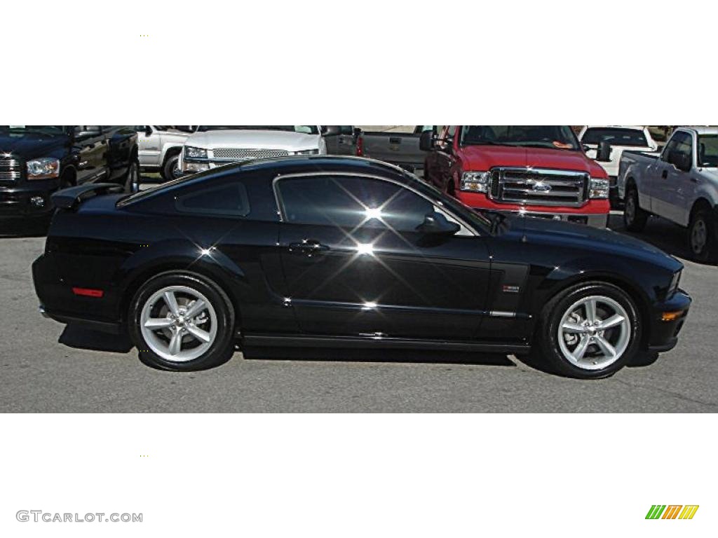 2007 Mustang Saleen H281 Heritage Edition Coupe - Black / Black/Dove Accent photo #2