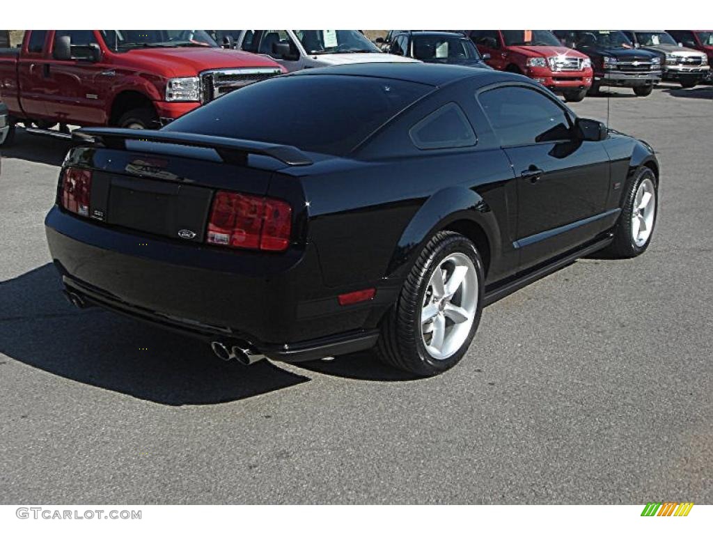 2007 Mustang Saleen H281 Heritage Edition Coupe - Black / Black/Dove Accent photo #3