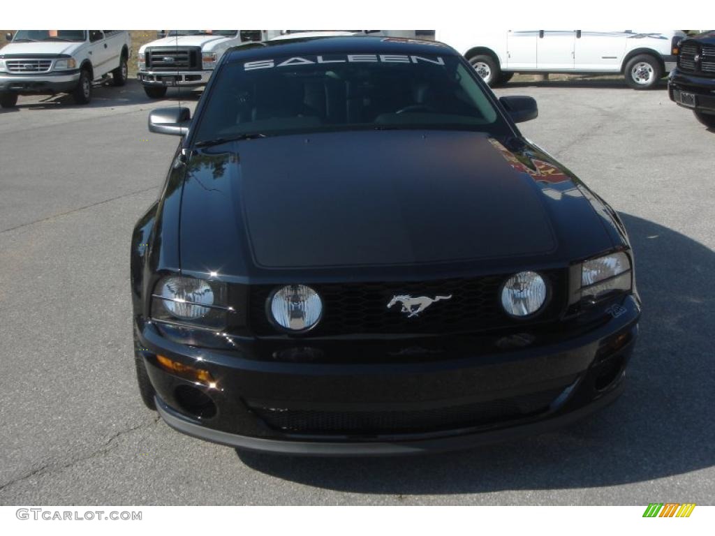 2007 Mustang Saleen H281 Heritage Edition Coupe - Black / Black/Dove Accent photo #11