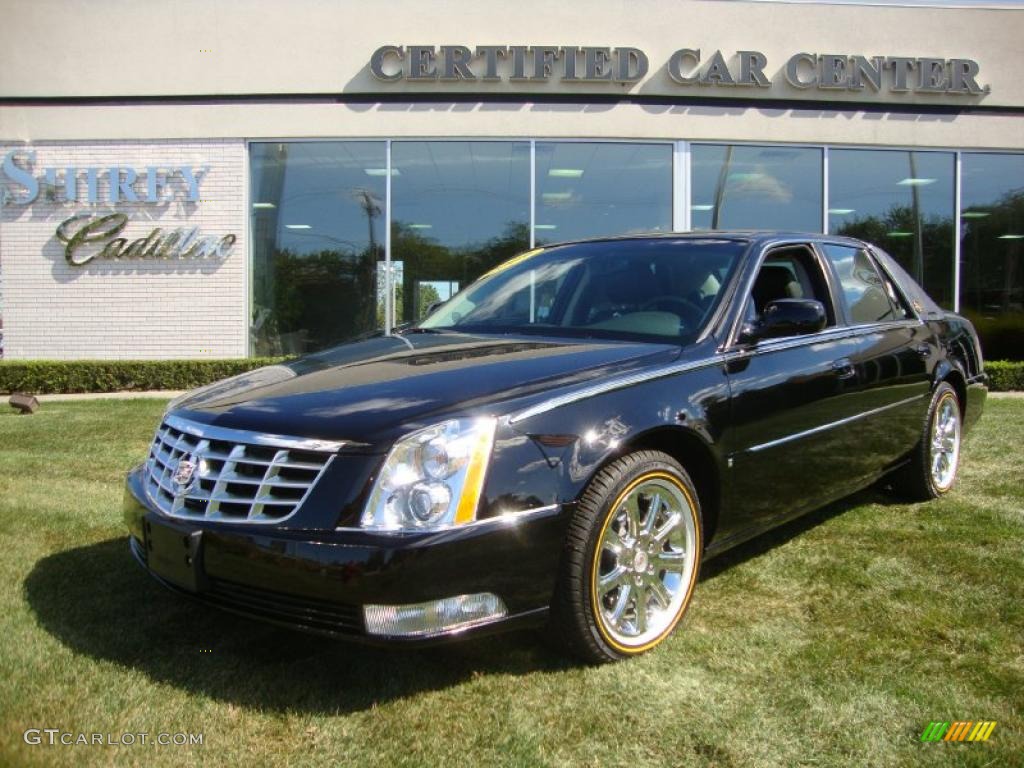 2009 DTS Luxury - Black Raven / Ebony photo #1