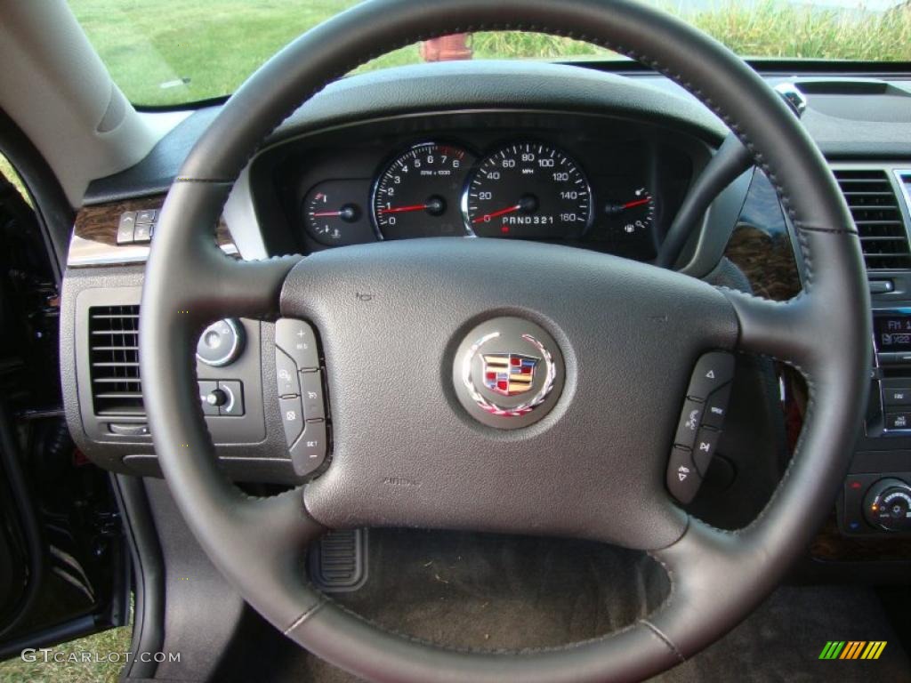 2009 DTS Luxury - Black Raven / Ebony photo #18