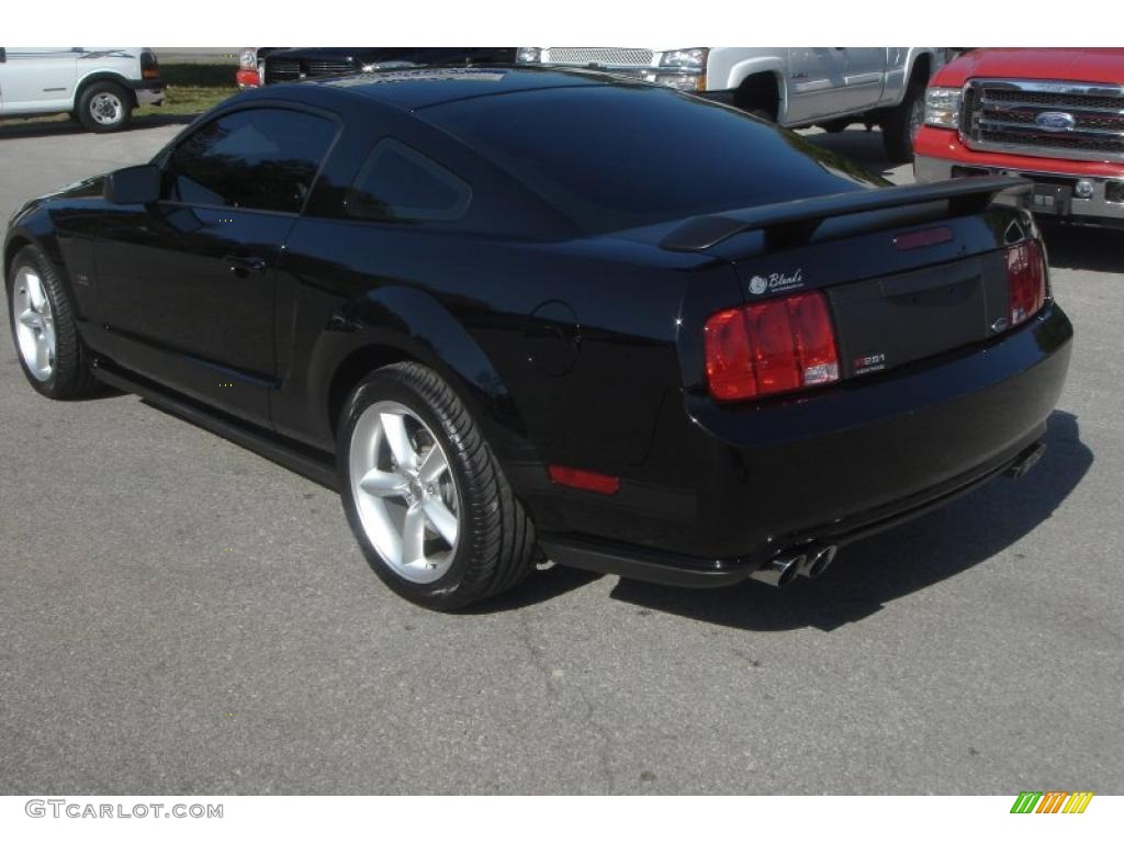 2007 Mustang Saleen H281 Heritage Edition Coupe - Black / Black/Dove Accent photo #40