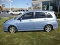 2005 Ice Blue Metallic Suzuki Aerio SX AWD Sport Wagon  photo #7