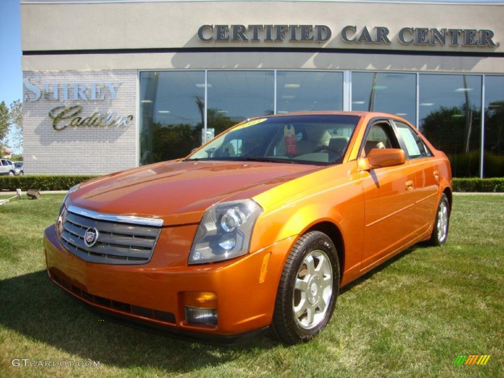 Copper Sunburst Cadillac CTS