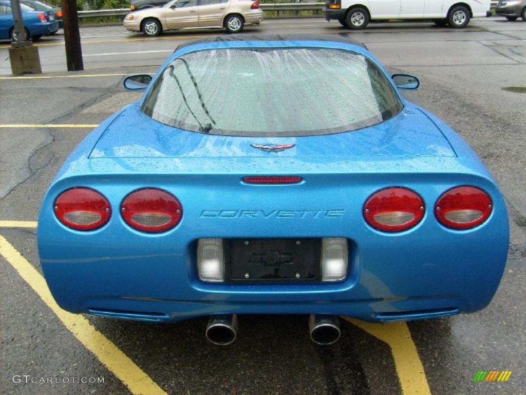 1998 Corvette Coupe - Nassau Blue Metallic / Light Gray photo #4