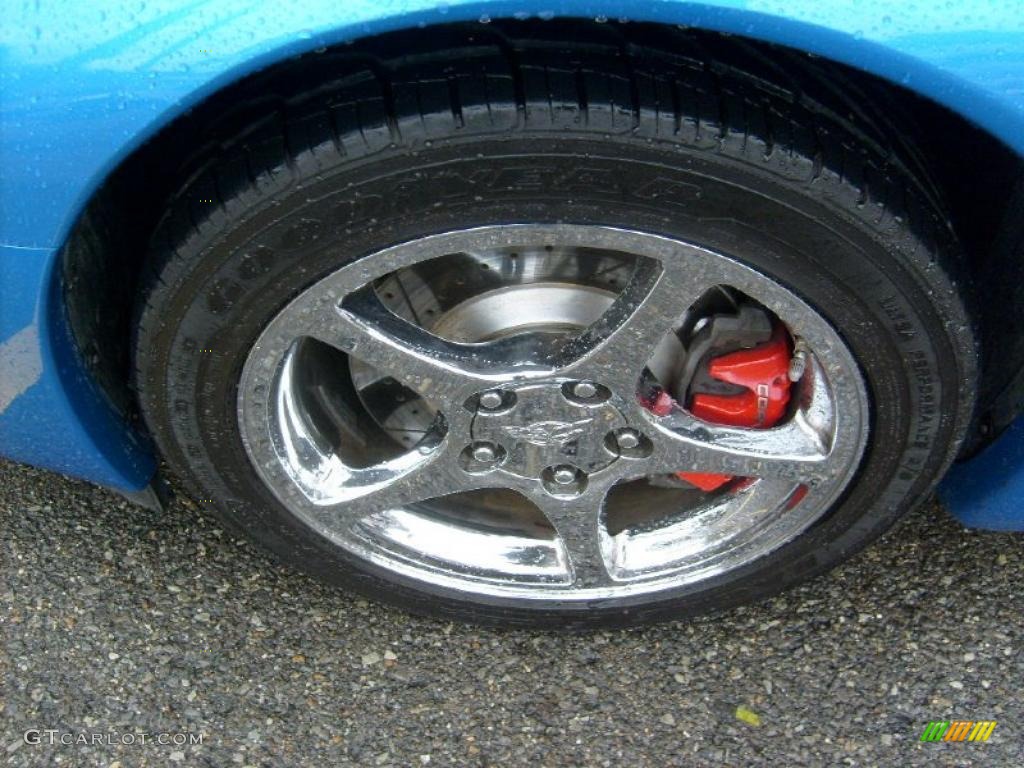 1998 Corvette Coupe - Nassau Blue Metallic / Light Gray photo #9