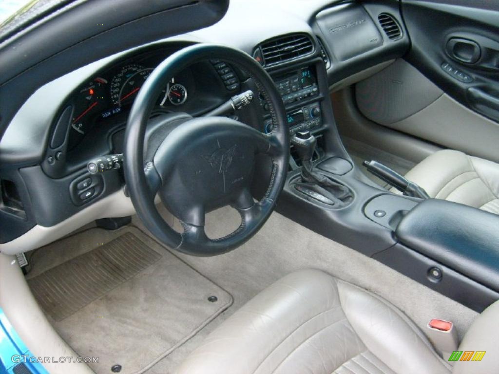 1998 Corvette Coupe - Nassau Blue Metallic / Light Gray photo #12
