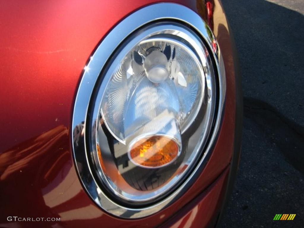 2008 Cooper Hardtop - Nightfire Red Metallic / Grey/Black photo #9