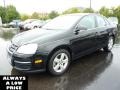 Black Uni - Jetta SE Sedan Photo No. 3