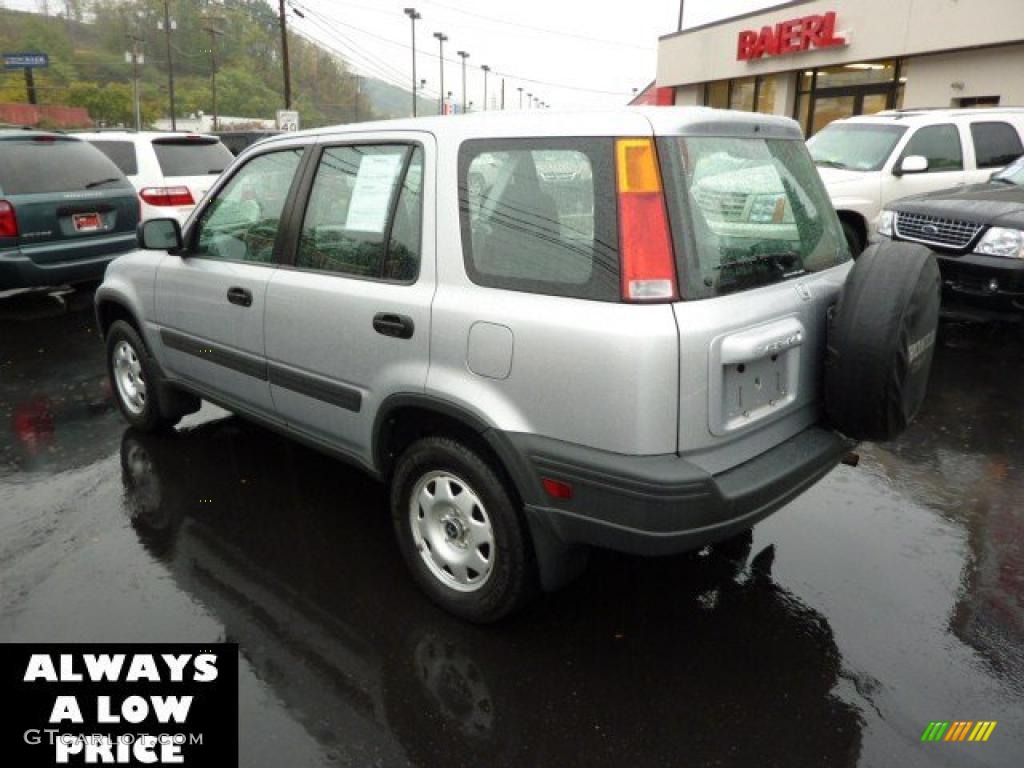 2001 CR-V LX 4WD - Satin Silver Metallic / Dark Gray photo #5