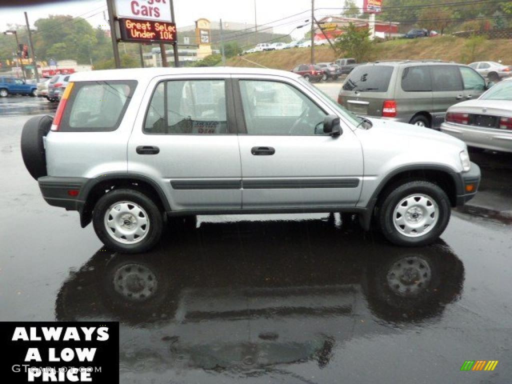 2001 CR-V LX 4WD - Satin Silver Metallic / Dark Gray photo #8