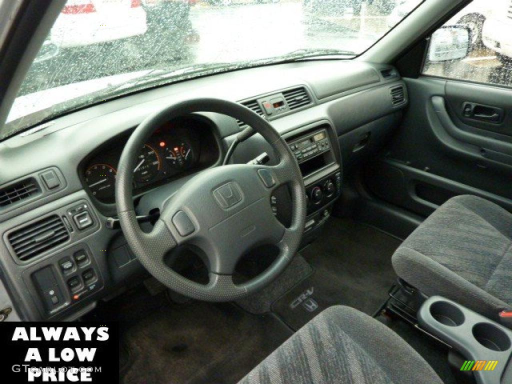 2001 CR-V LX 4WD - Satin Silver Metallic / Dark Gray photo #11