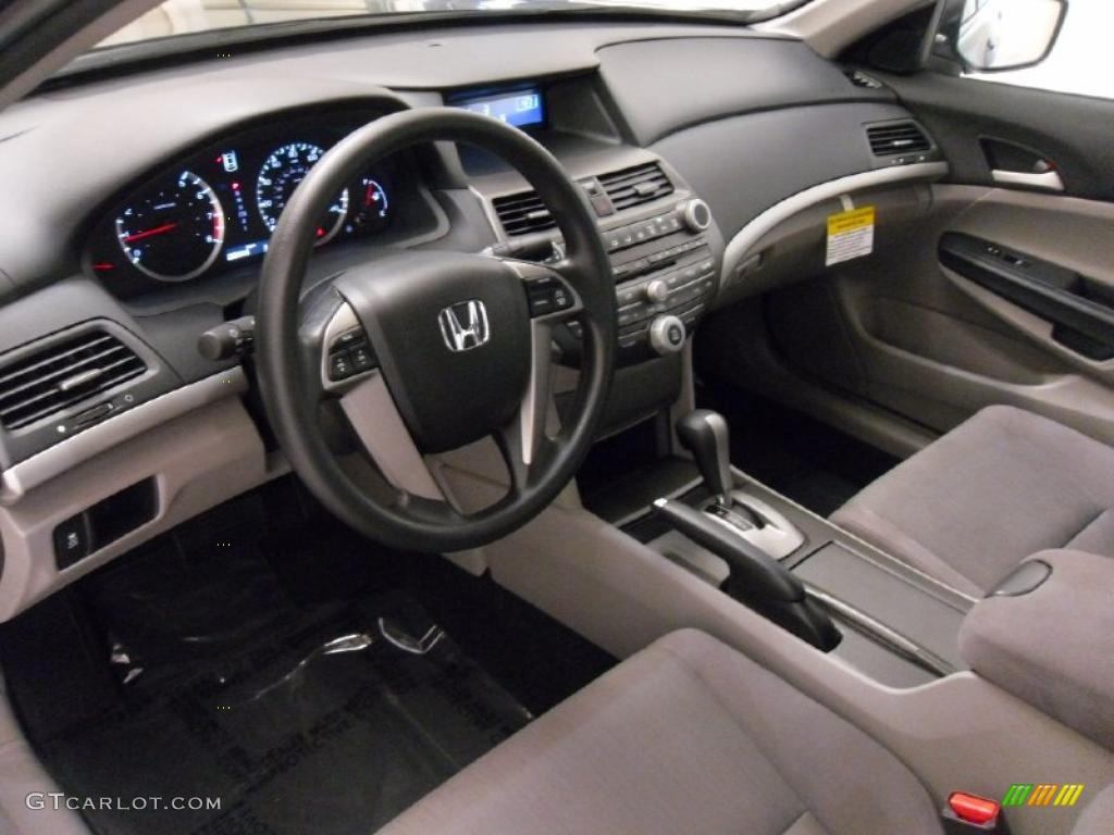 Gray Interior 2011 Honda Accord LX-P Sedan Photo #37330971