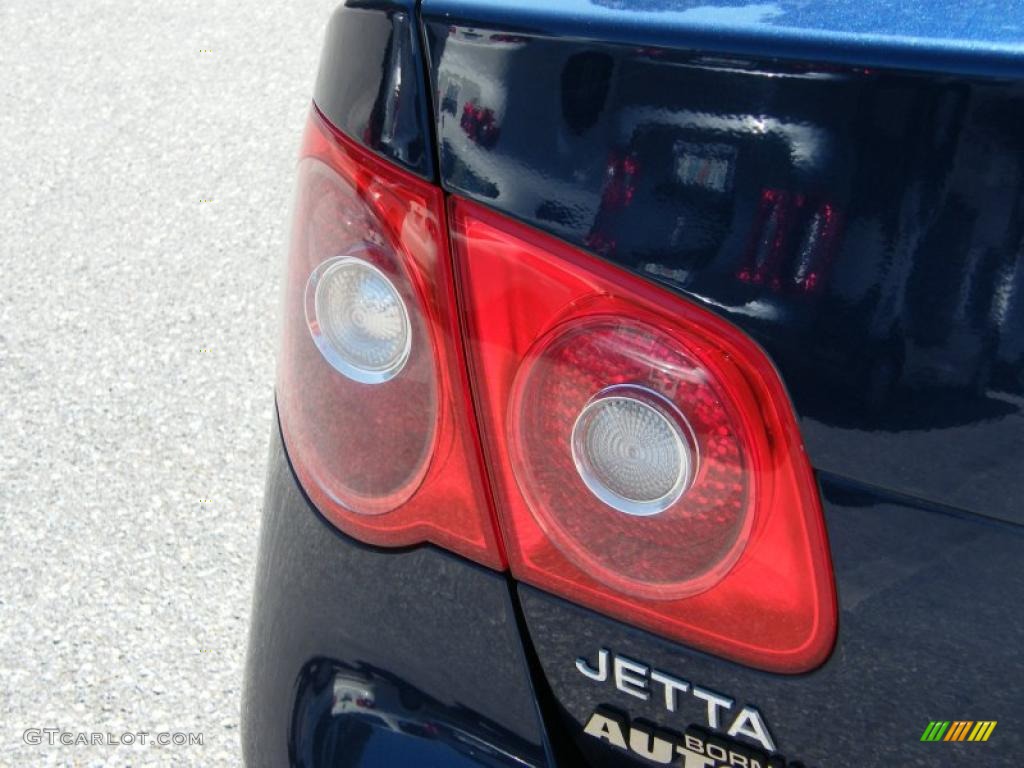 2006 Jetta 2.5 Sedan - Shadow Blue Metallic / Anthracite Black photo #10