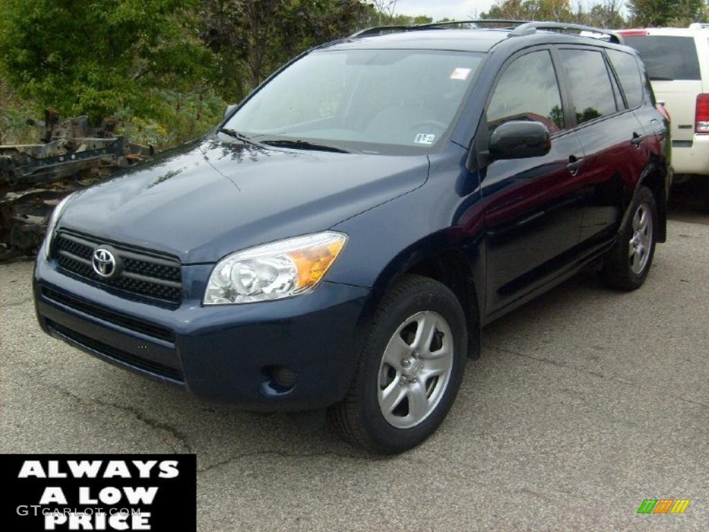 2007 RAV4 4WD - Nautical Blue Metallic / Ash Gray photo #3