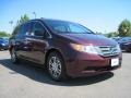 2011 Dark Cherry Pearl Honda Odyssey EX-L  photo #7