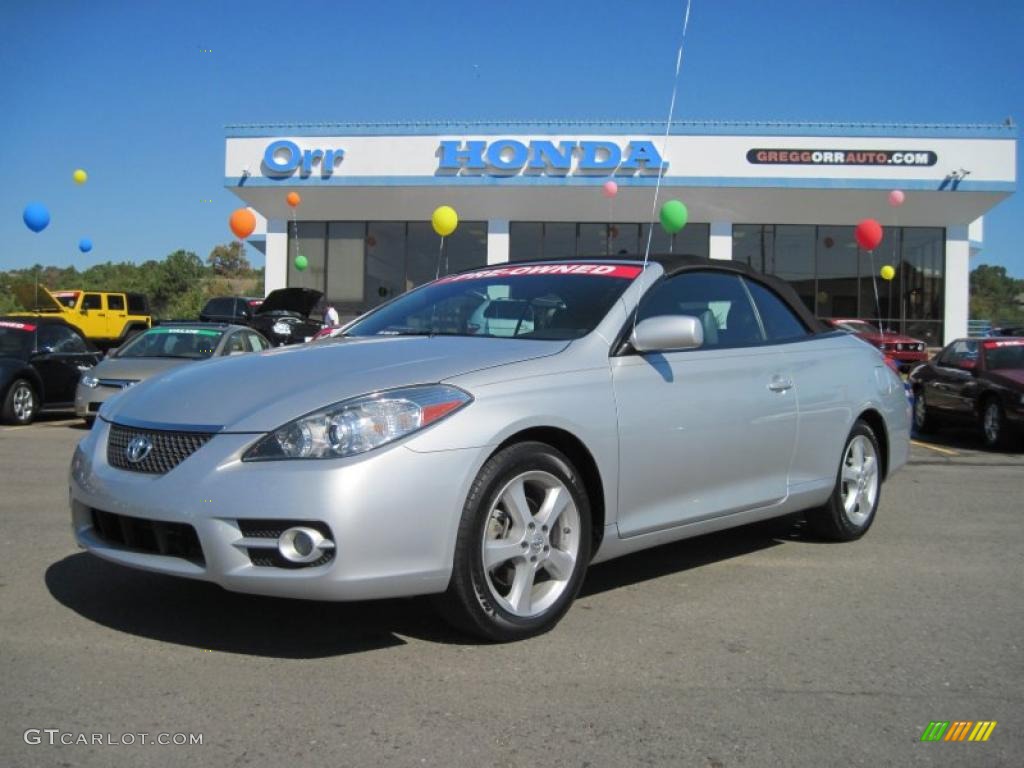 2007 Solara SLE V6 Convertible - Titanium Metallic / Dark Charcoal photo #1