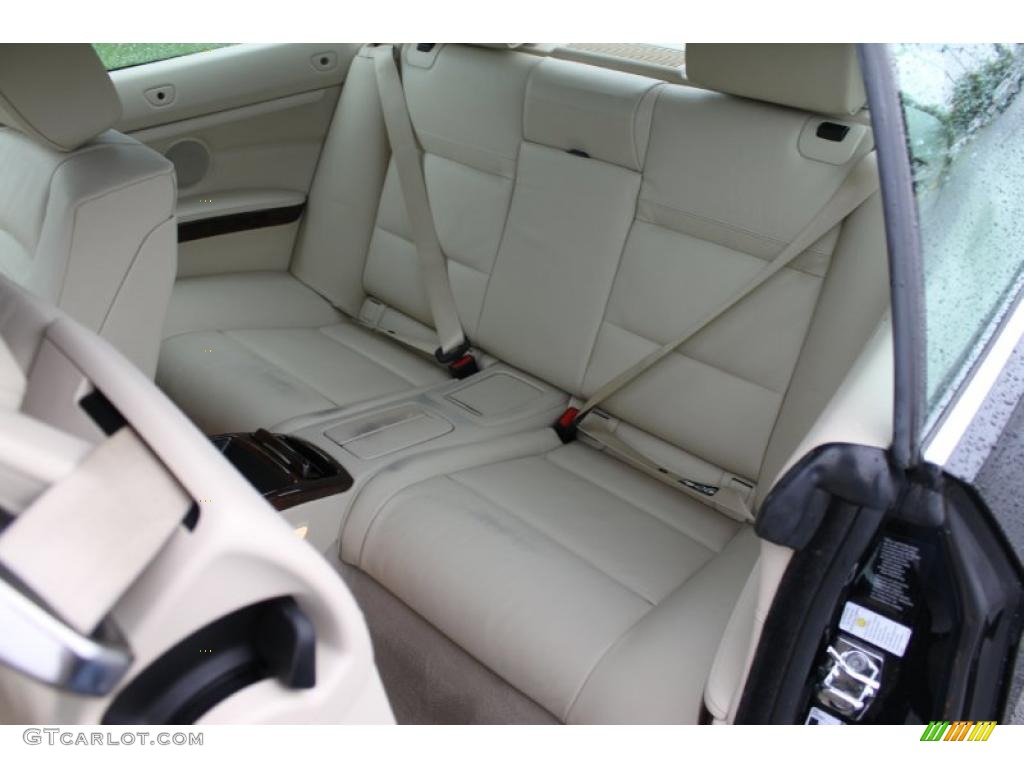 2008 3 Series 328i Convertible - Jet Black / Cream Beige photo #14