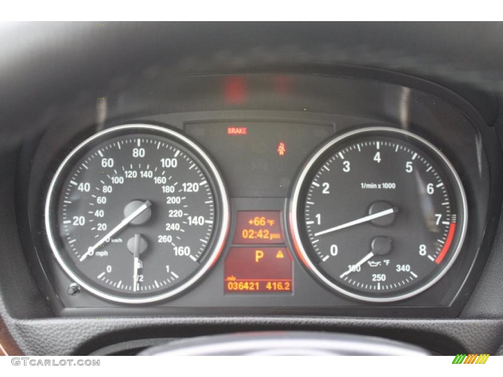 2008 3 Series 328i Convertible - Jet Black / Cream Beige photo #25