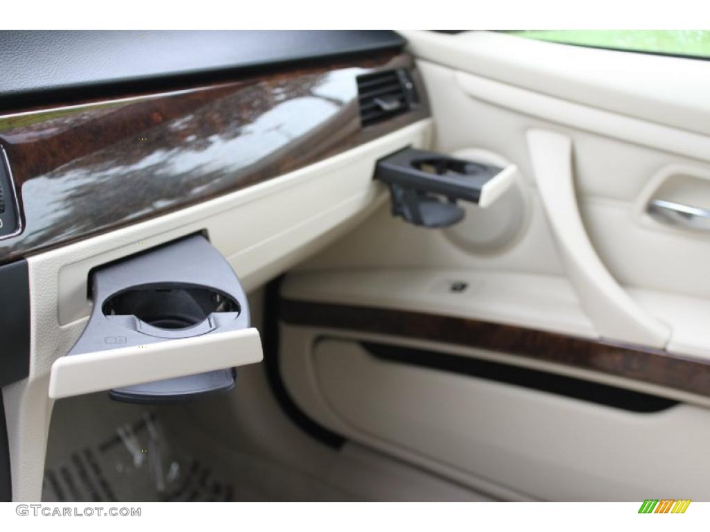 2008 3 Series 328i Convertible - Jet Black / Cream Beige photo #43