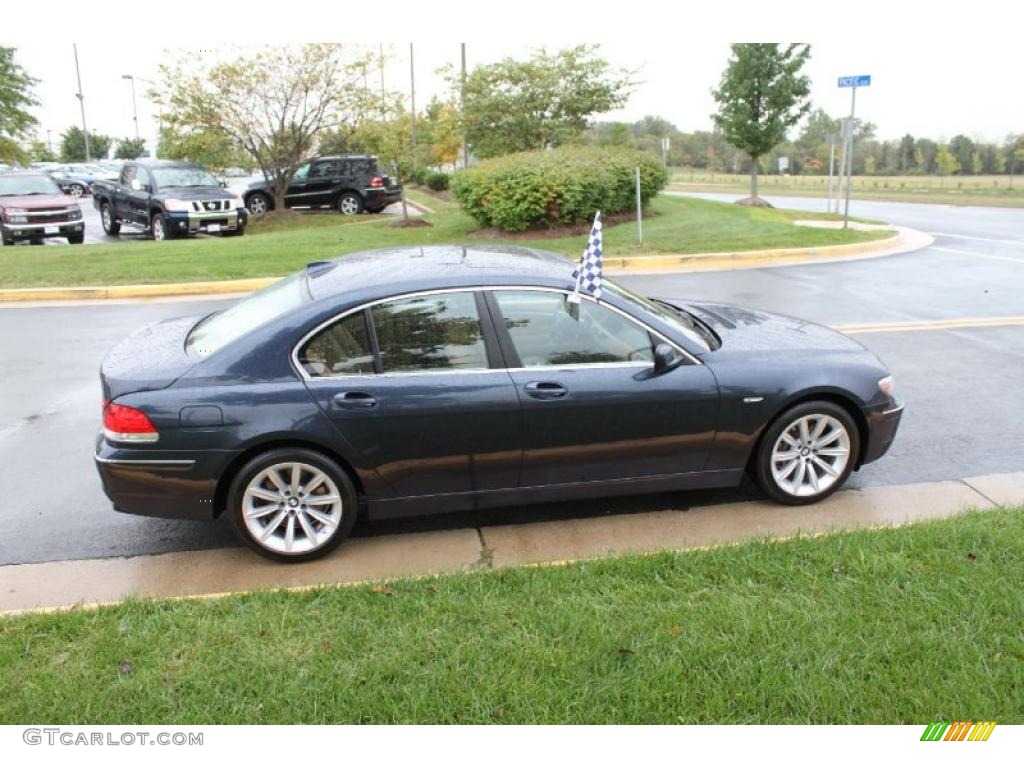 2007 7 Series 750i Sedan - Toledo Blue Metallic / Natural Brown photo #7