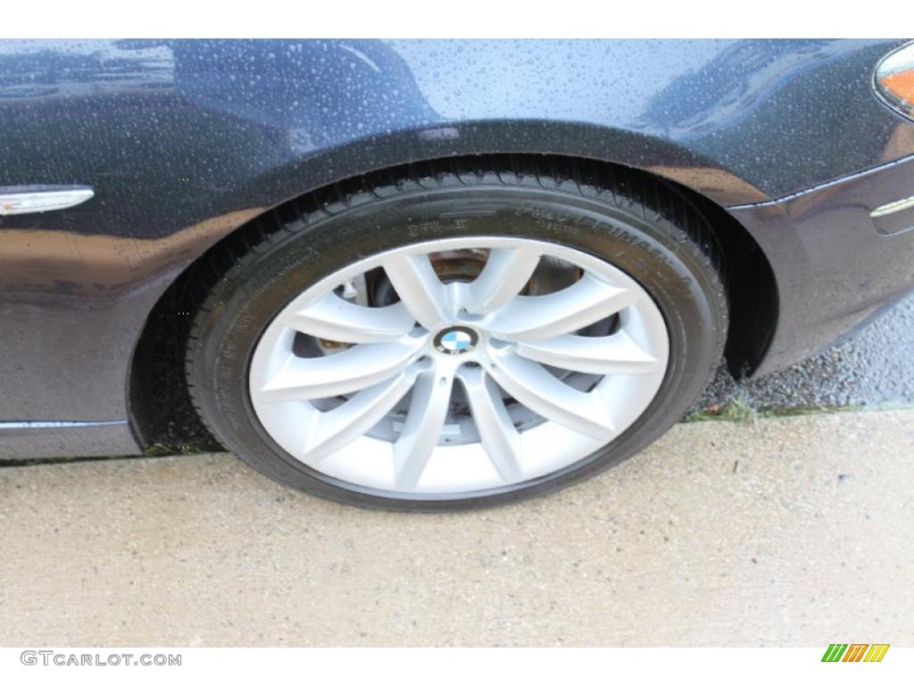 2007 7 Series 750i Sedan - Toledo Blue Metallic / Natural Brown photo #9