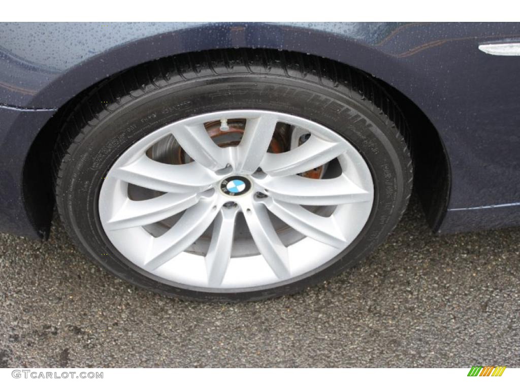 2007 7 Series 750i Sedan - Toledo Blue Metallic / Natural Brown photo #12