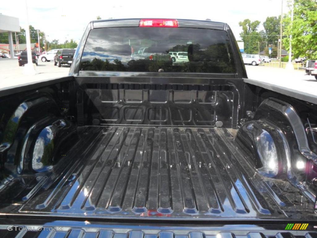 2011 Ram 1500 ST Quad Cab - Brilliant Black Crystal Pearl / Dark Slate Gray/Medium Graystone photo #14