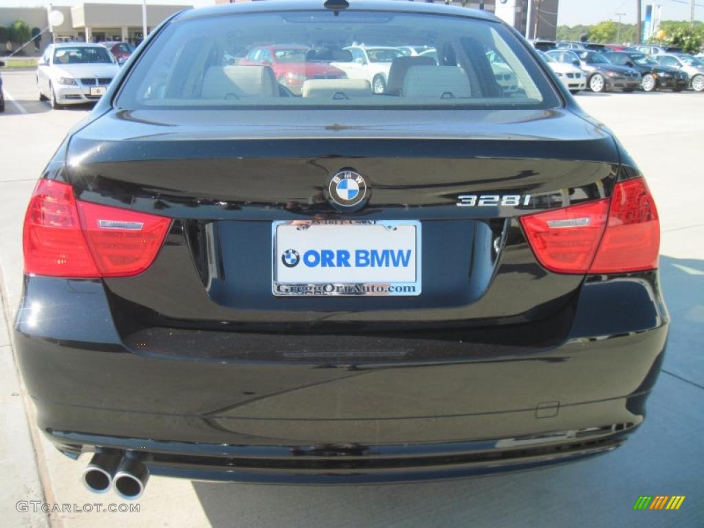 2011 3 Series 328i Sedan - Jet Black / Gray Dakota Leather photo #6