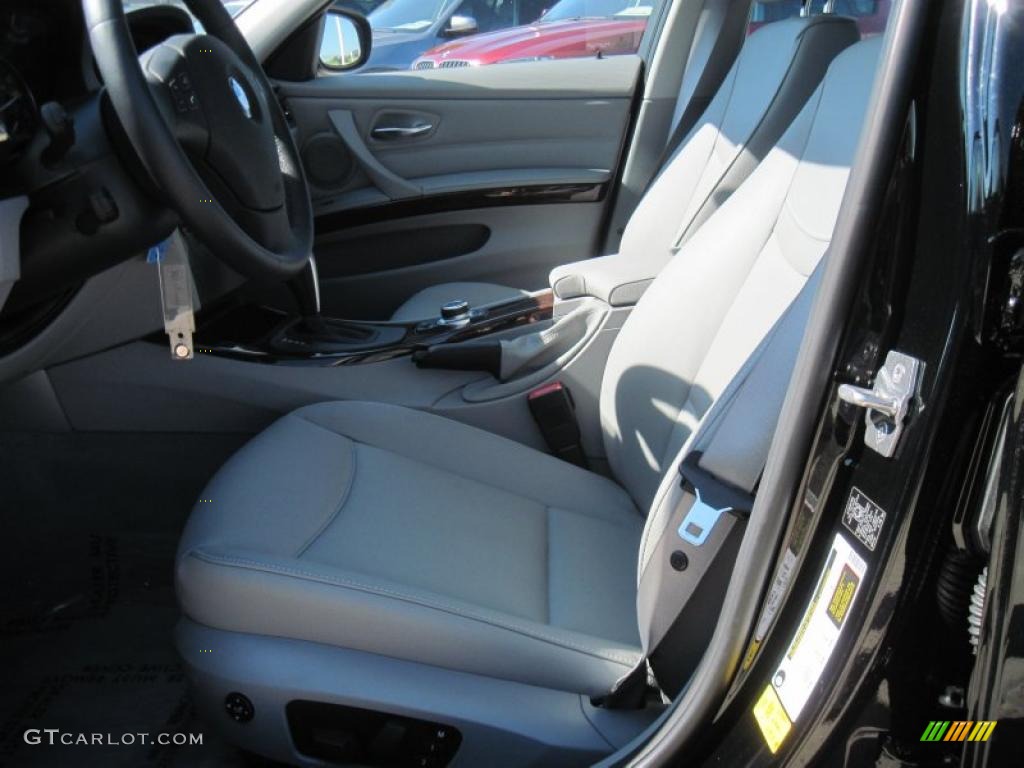 2011 3 Series 328i Sedan - Jet Black / Gray Dakota Leather photo #7