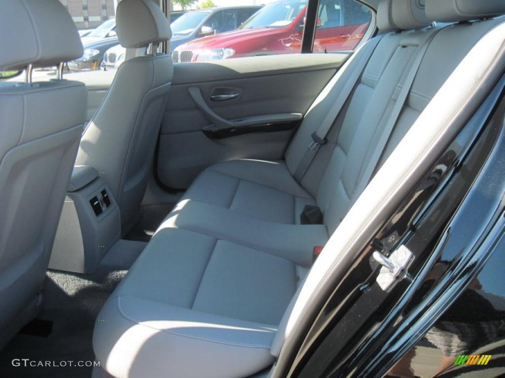 2011 3 Series 328i Sedan - Jet Black / Gray Dakota Leather photo #8