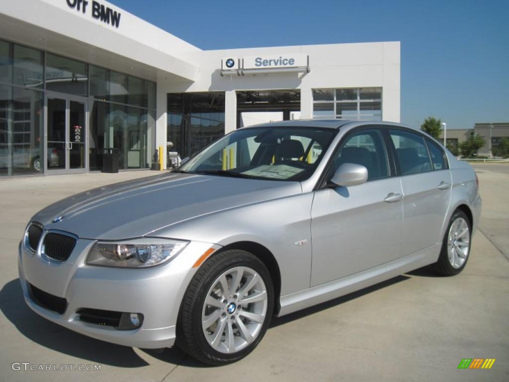 2011 3 Series 328i Sedan - Titanium Silver Metallic / Gray Dakota Leather photo #1