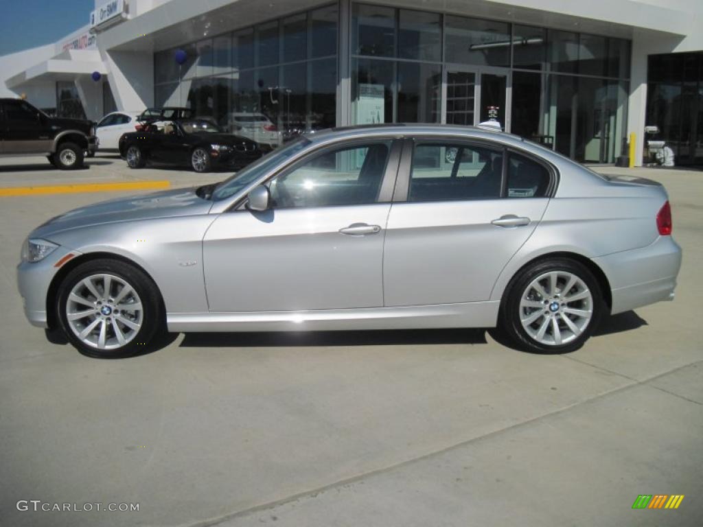 2011 3 Series 328i Sedan - Titanium Silver Metallic / Gray Dakota Leather photo #3