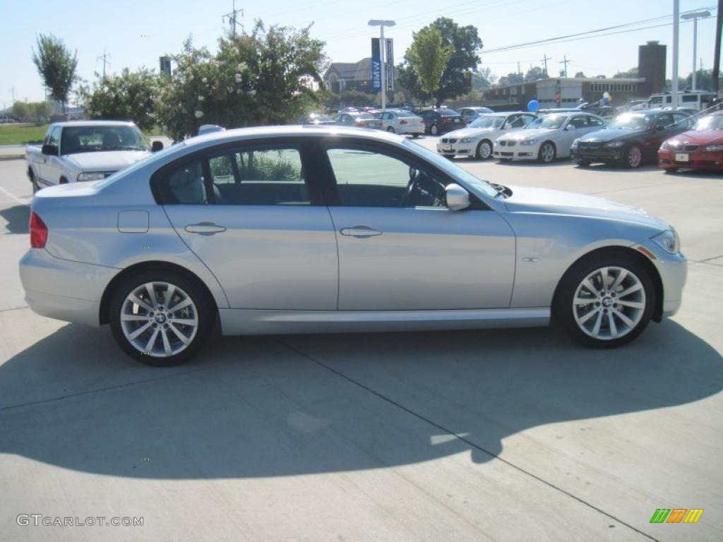 2011 3 Series 328i Sedan - Titanium Silver Metallic / Gray Dakota Leather photo #4