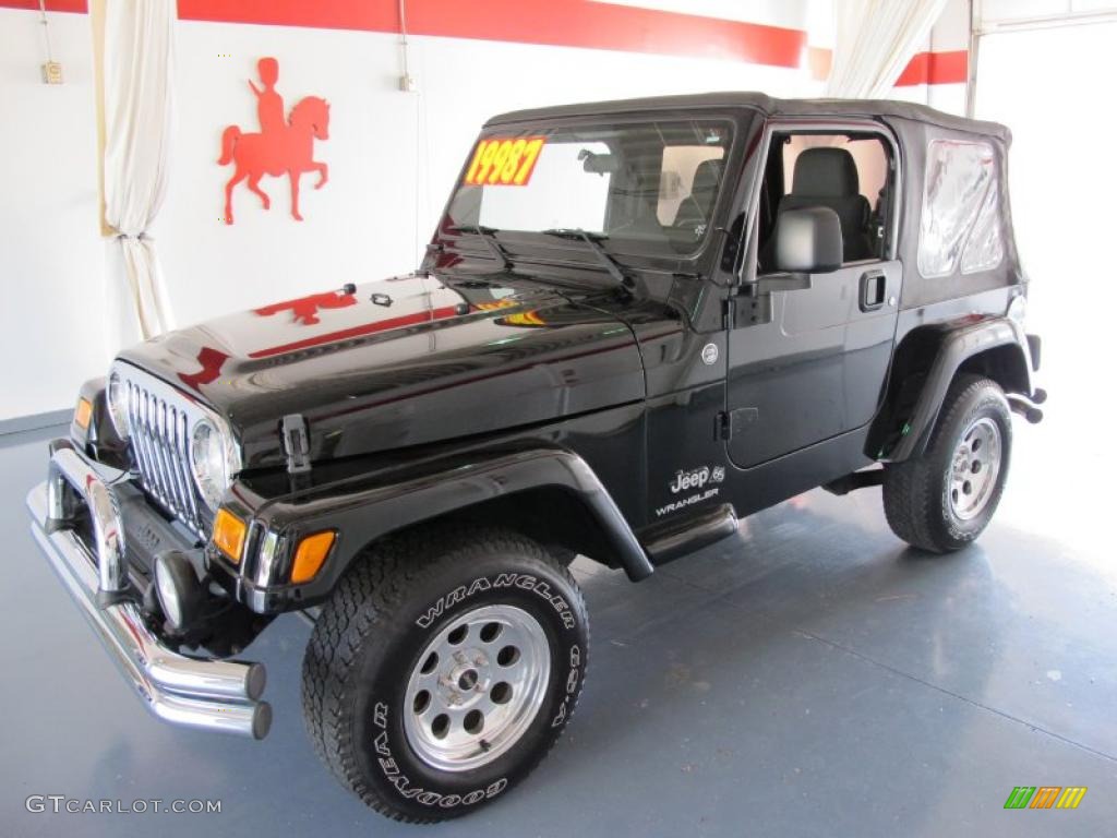 Black Jeep Wrangler