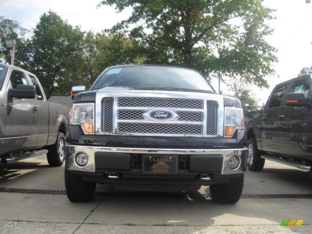 2010 F150 FX4 SuperCrew 4x4 - Tuxedo Black / Black photo #2