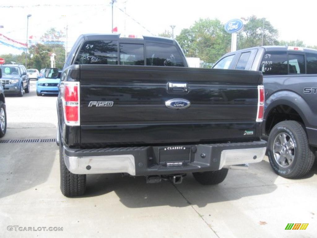 2010 F150 FX4 SuperCrew 4x4 - Tuxedo Black / Black photo #4