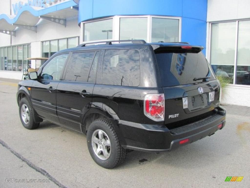 2008 Pilot Special Edition 4WD - Formal Black / Gray photo #5