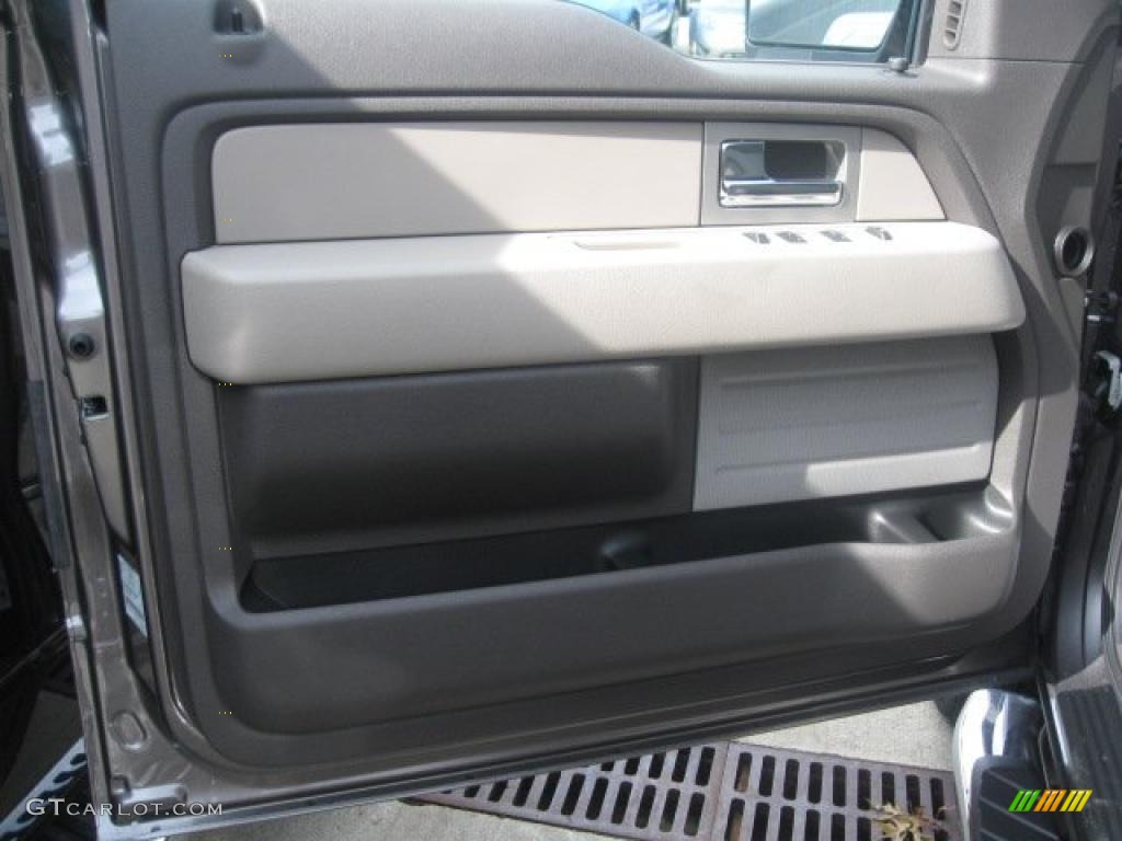 2010 F150 STX SuperCab 4x4 - Sterling Grey Metallic / Medium Stone photo #6