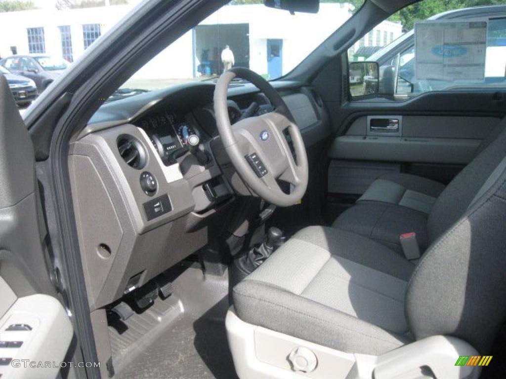 2010 F150 STX SuperCab 4x4 - Sterling Grey Metallic / Medium Stone photo #7