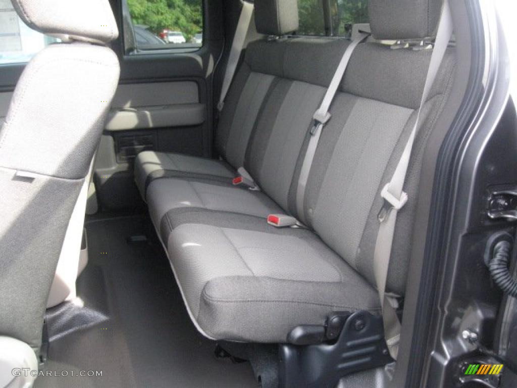 2010 F150 STX SuperCab 4x4 - Sterling Grey Metallic / Medium Stone photo #8