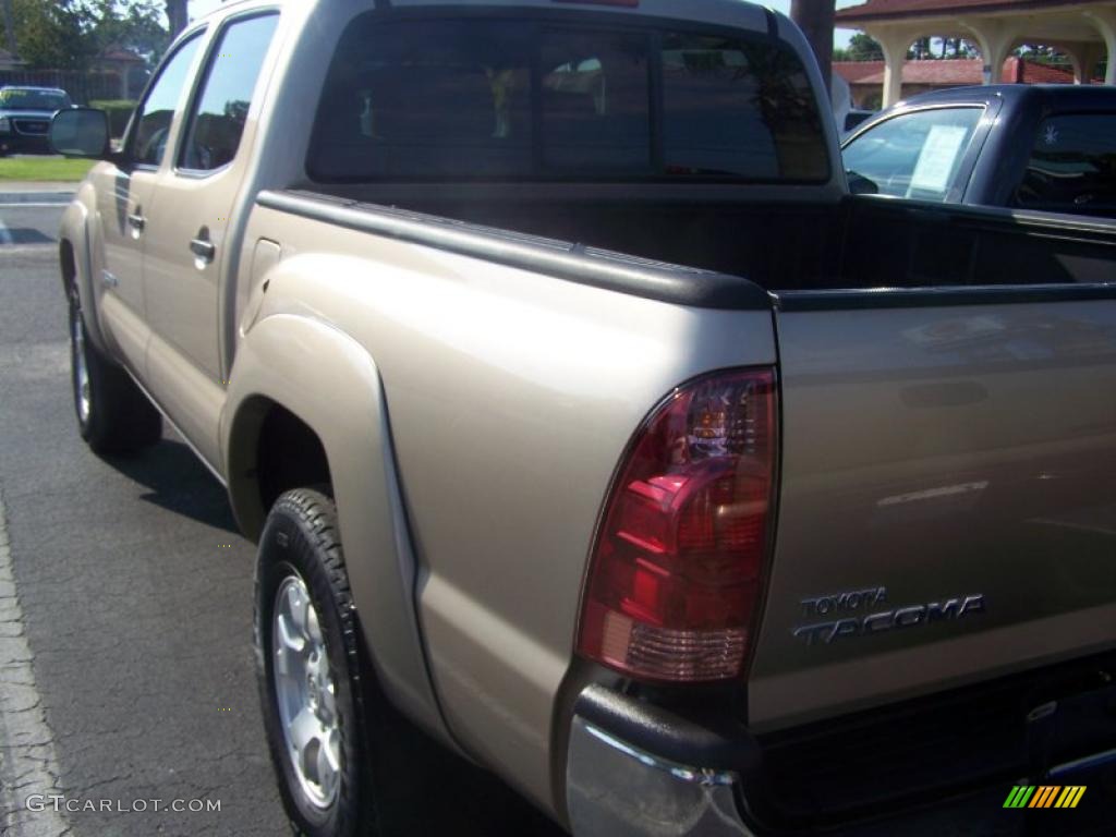 2007 Tacoma V6 SR5 PreRunner Double Cab - Desert Sand Mica / Taupe photo #22