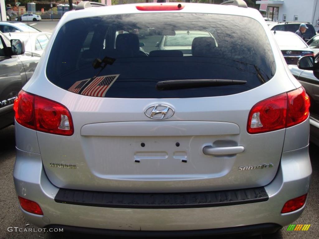 2008 Santa Fe GLS - Bright Silver / Gray photo #5