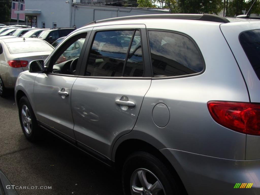 2008 Santa Fe GLS - Bright Silver / Gray photo #7